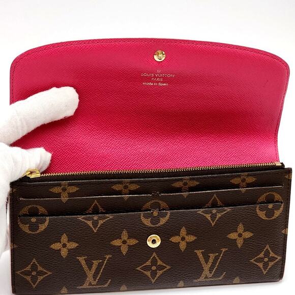 LOUIS VUITTON Monogram Canvas Blooming Flowers Emilie Wallet - Picture 13 of 16